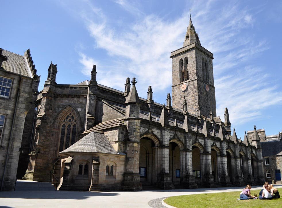 Students at the University of St Andrews